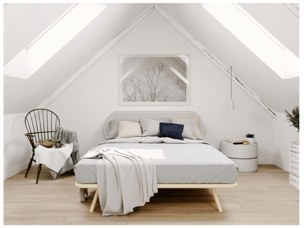 attic extra bedroom